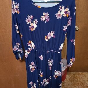 Midi dress. French Grey Size Large from Stitch Fix